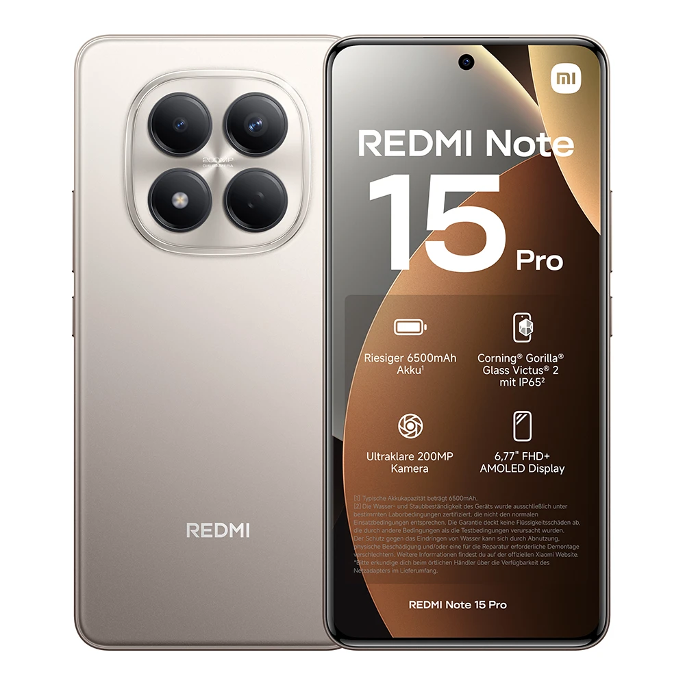 REDMI Note 15 Pro 8GB/256GB | Titanium