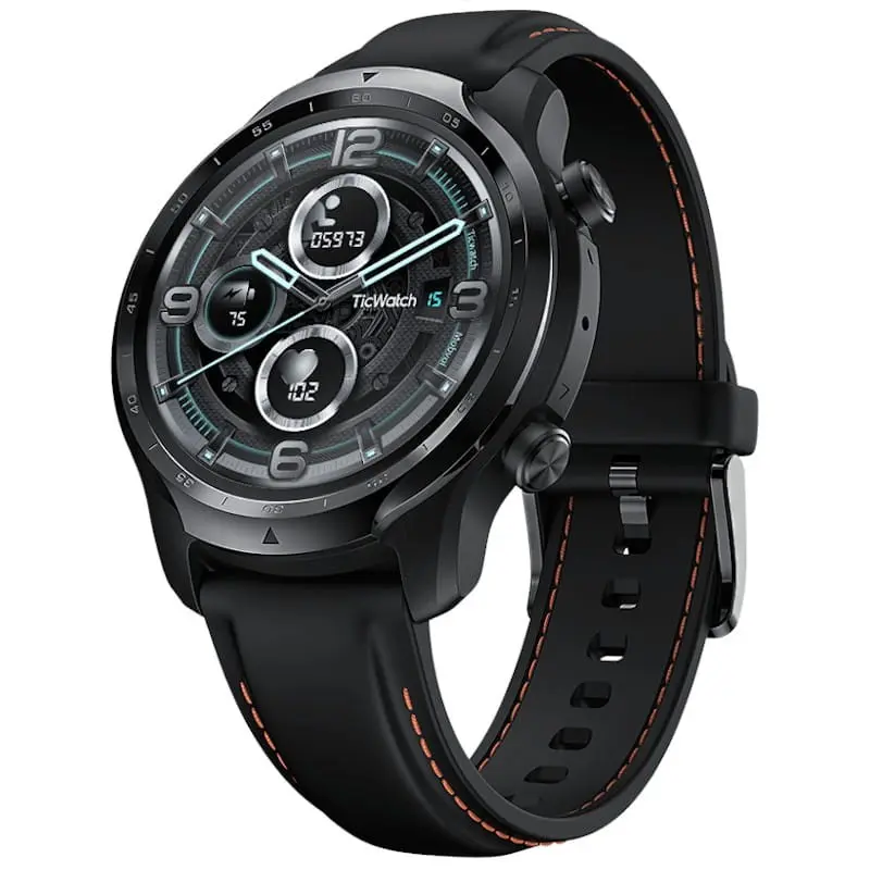 Mobvoi TicWatch Pro 3 LTE | 1.4 Zoll | Wear OS by Google | Schwarz