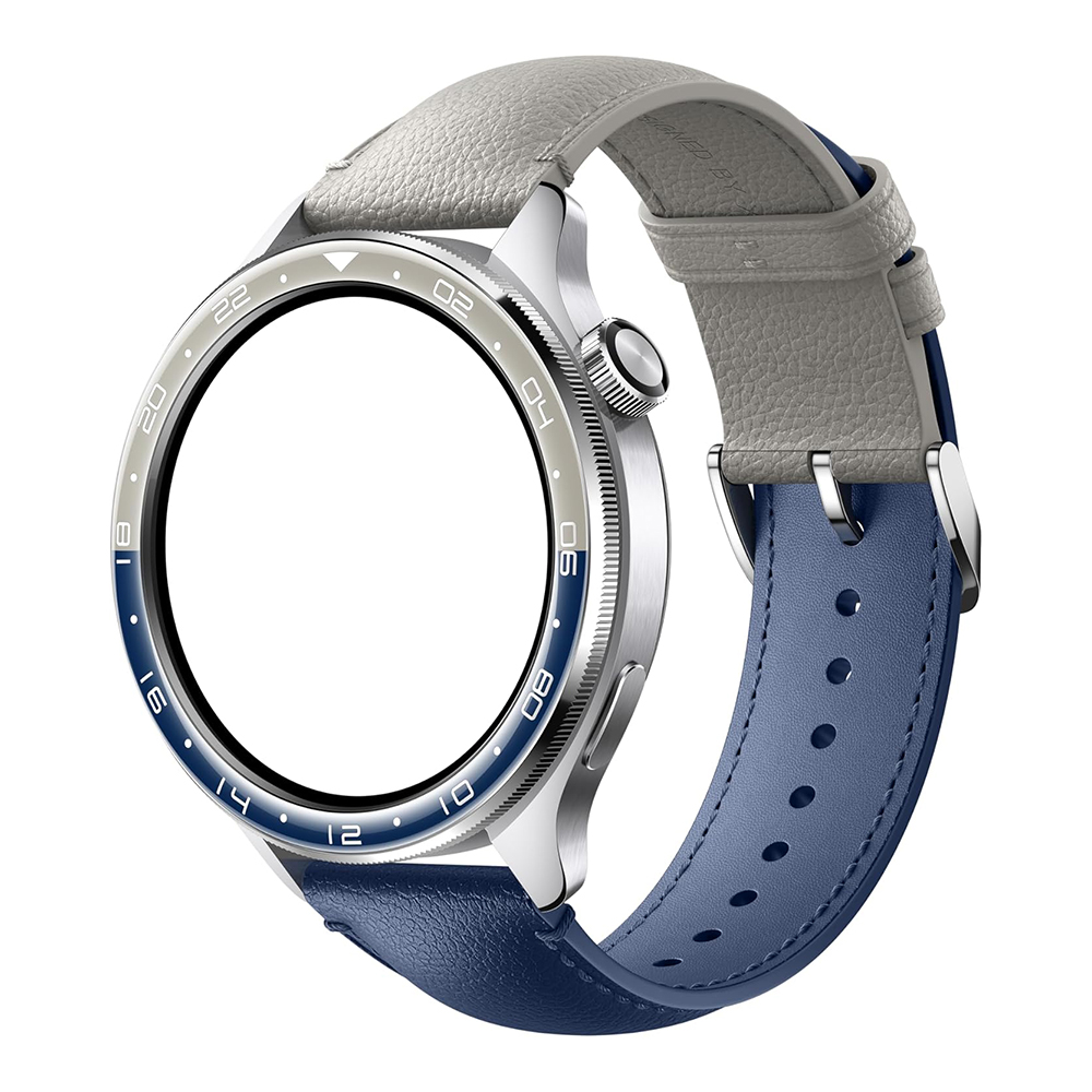 Lünette und Armband Kit für Xiaomi Watch S4 | Blau-Grau