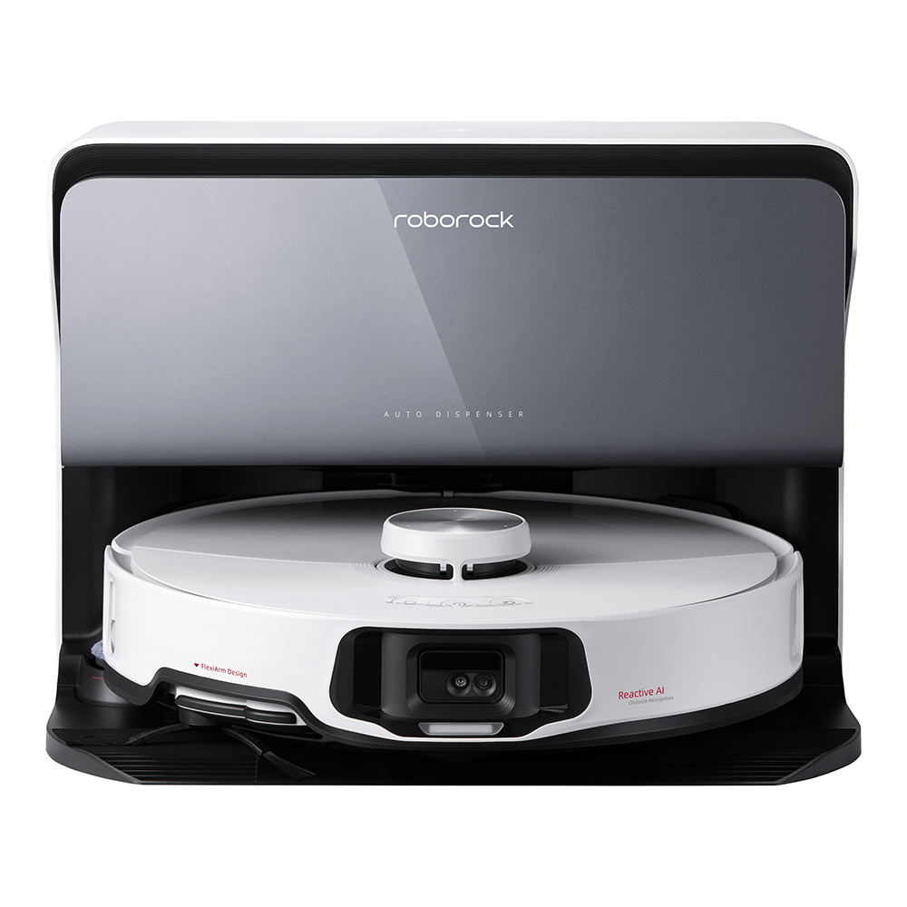 Roborock S8 MaxV Ultra Saugroboter mit fixem Wasseranschluss | Weiss