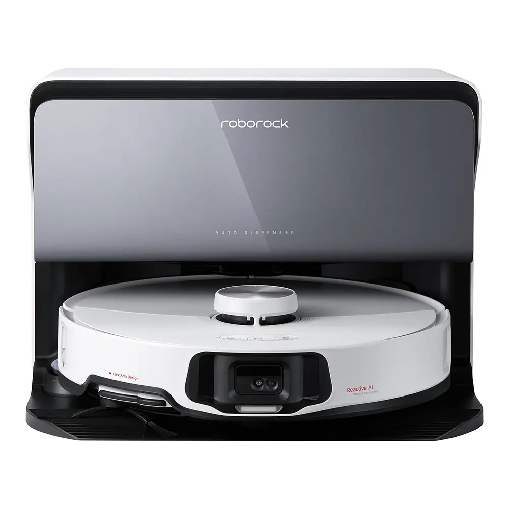 Roborock S8 MaxV Ultra Saugroboter mit fixem Wasseranschluss | Weiss