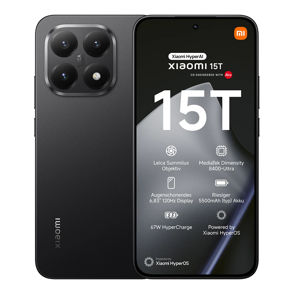 Xiaomi 15T 12GB/256GB | Schwarz