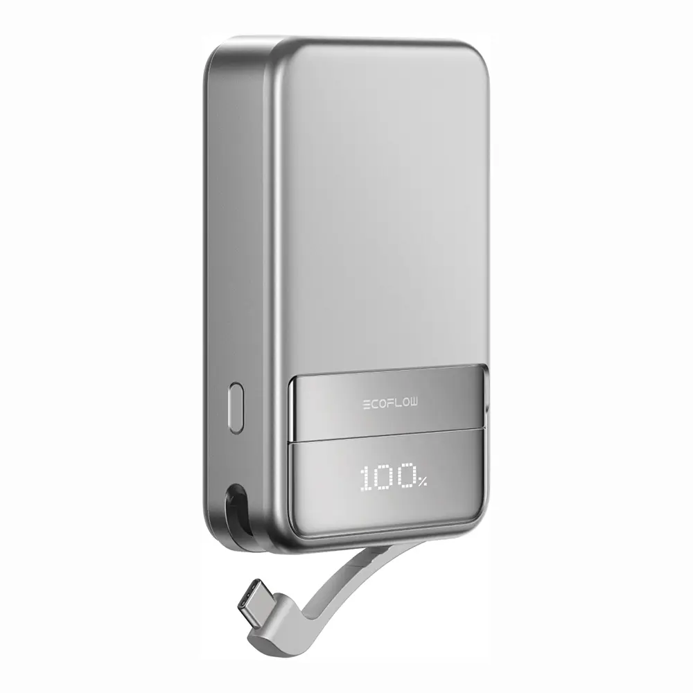 EcoFlow RAPID Magnetische Powerbank 10000mAh | Silber EcoFlow RAPID Magnetische Powerbank 10000mAh | Silber