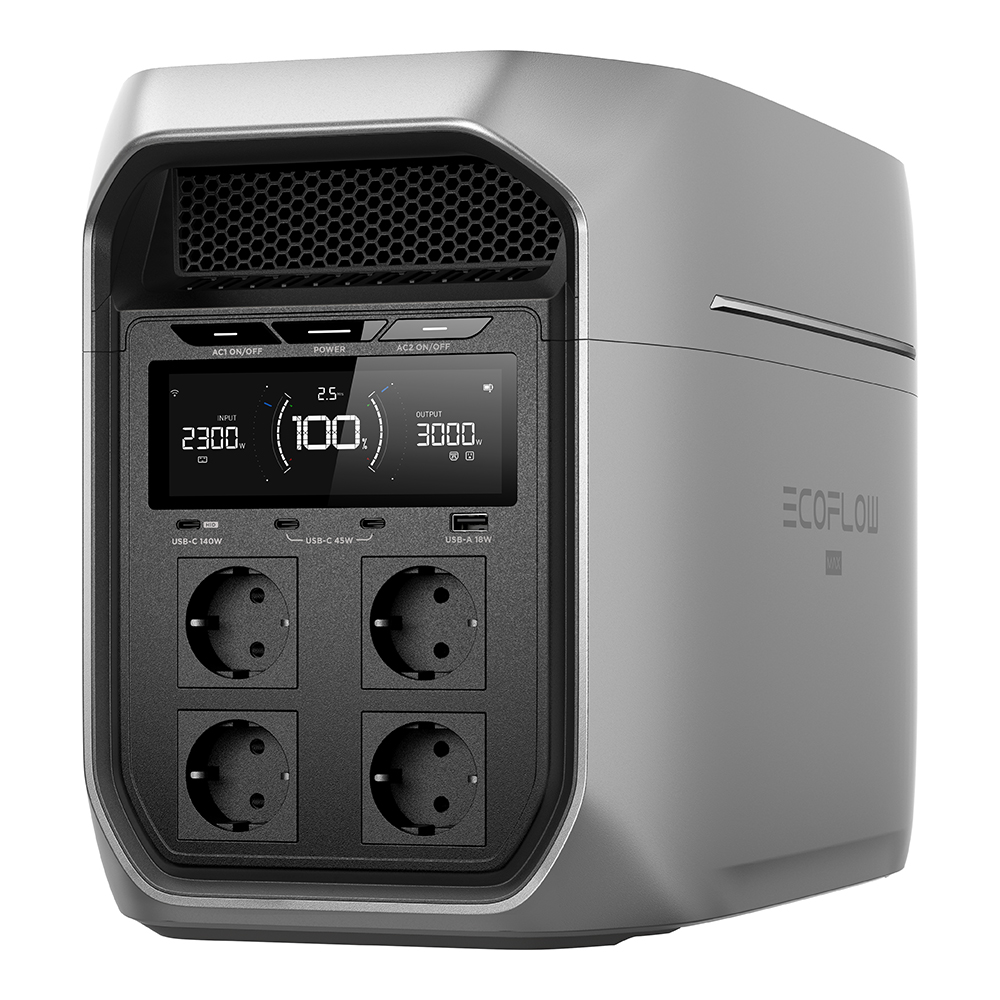 EcoFlow DELTA 3 Max Plus Tragbare Powerstation | CH-Konform