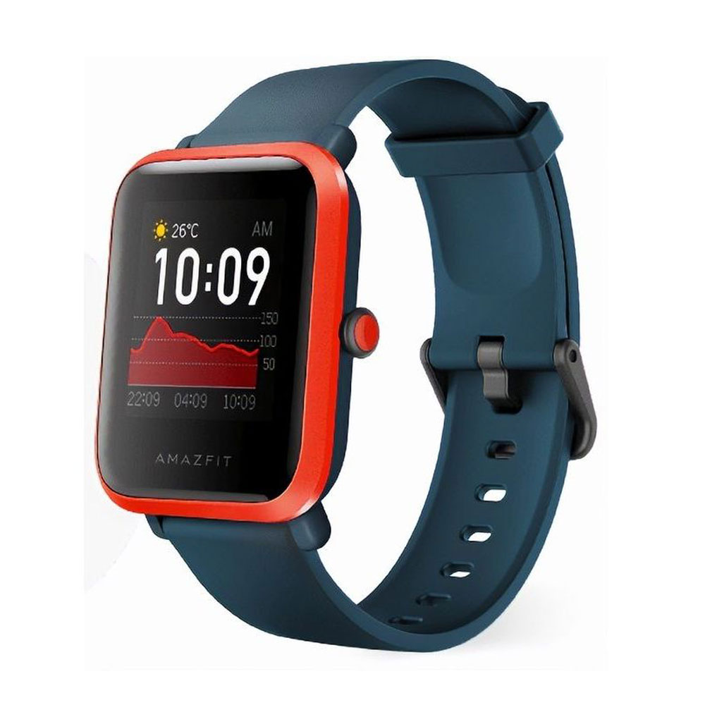 Amazfit Bip S Smartwatch | GPS Running Watch | red orange