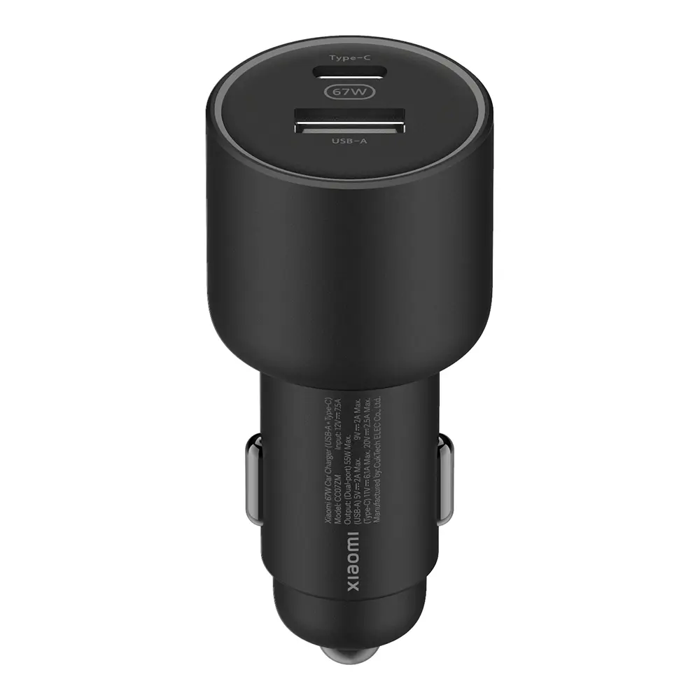 Xiaomi 67W Autoladegerät (USB-A + C)