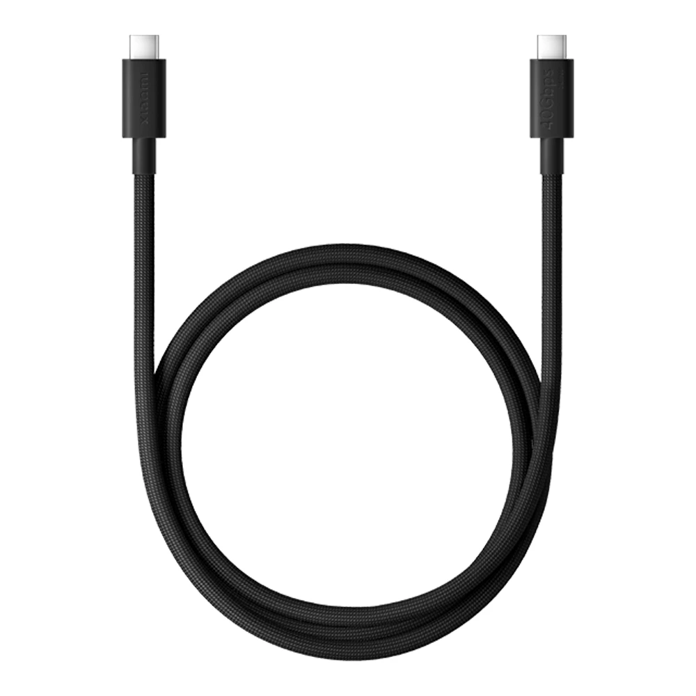 Xiaomi 6A High-Speed USB4 Braided USB-C to USB-C Cable 1m