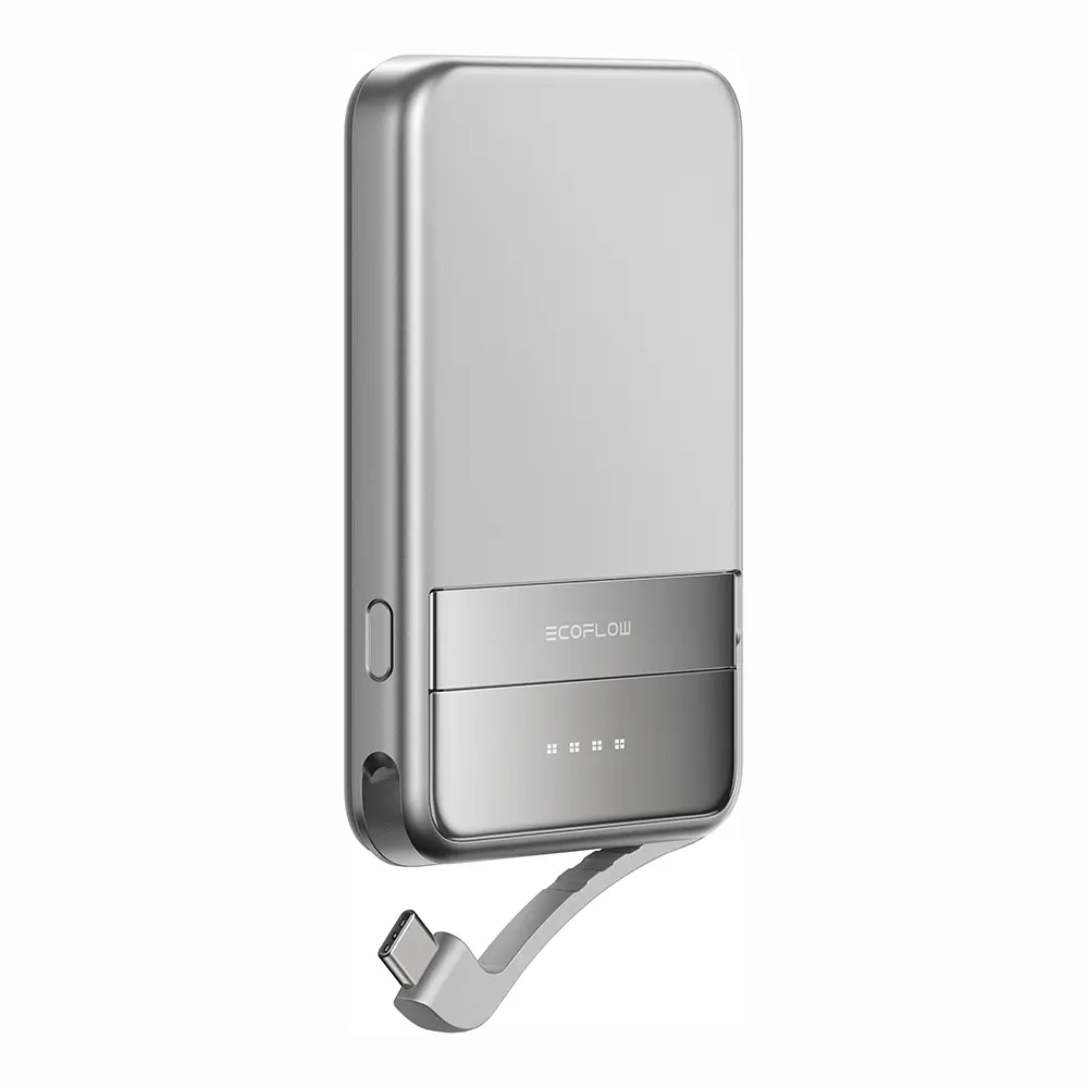 EcoFlow RAPID Magnetische Powerbank 5000mAh | Silber