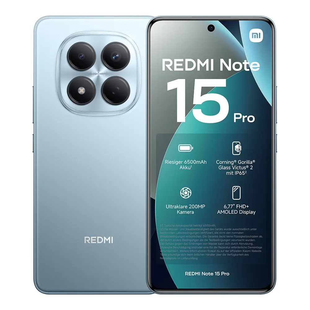 REDMI Note 15 Pro 12GB/512GB | Gletscherblau